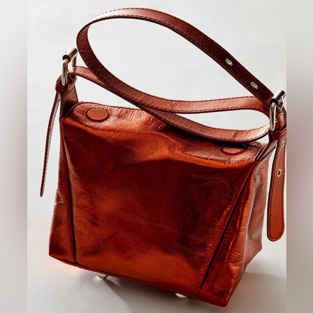 Free People Sabi Shoulder Bag in Copper NWT